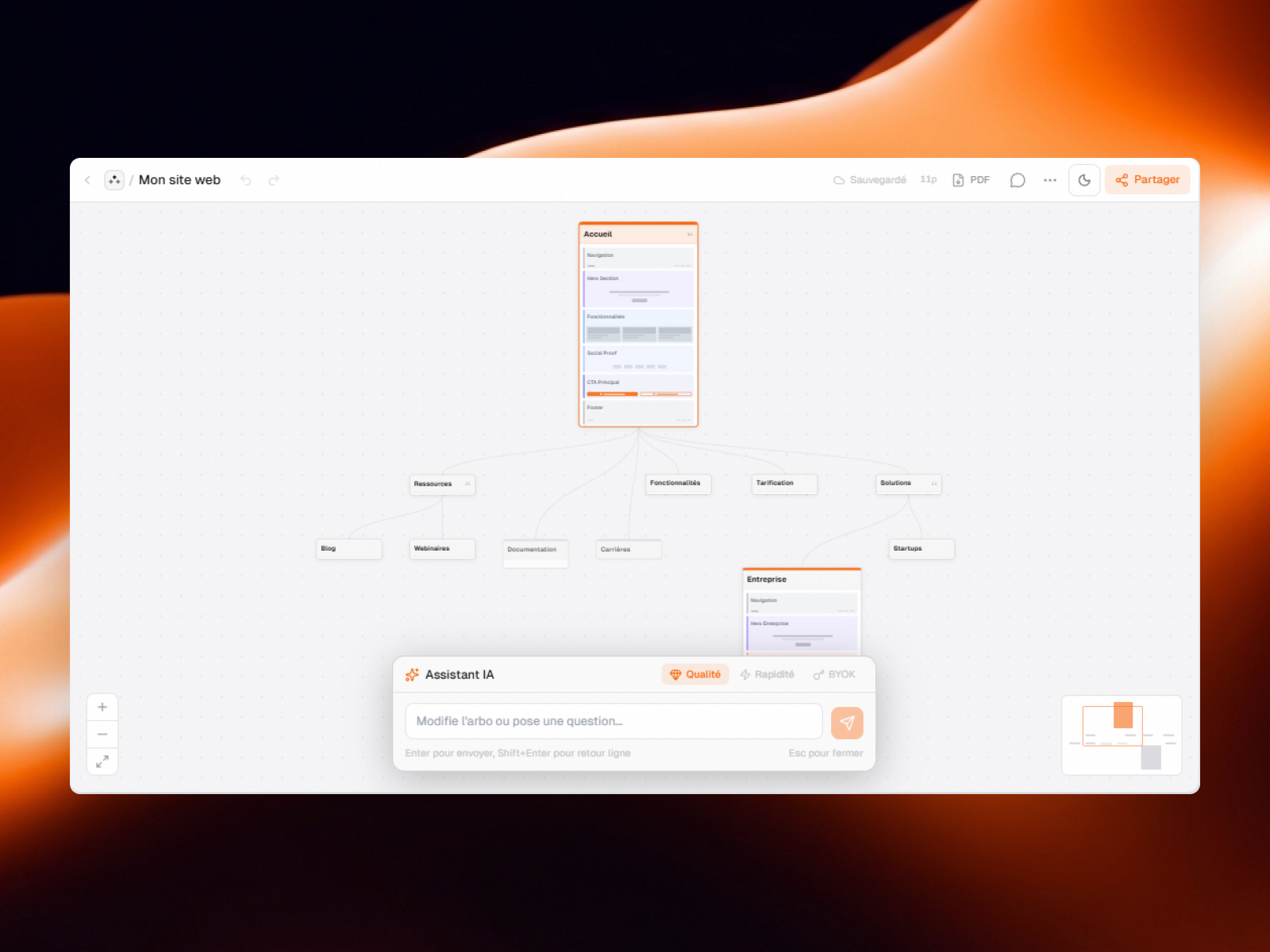 Arbo screenshot