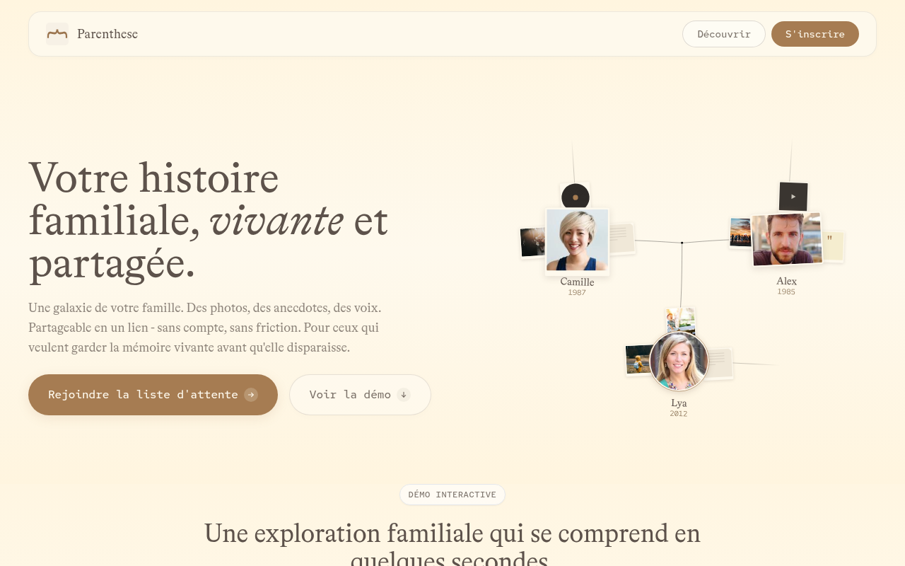 Parenthese screenshot